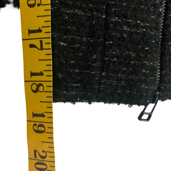 ROBERT RODRIGUEZ Black Rose Petal Ruffle Blazer Jacket - NWT - Picture 14 of 14